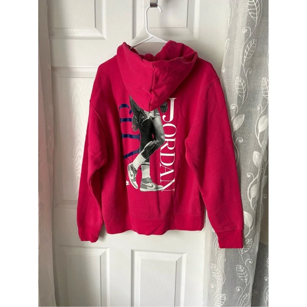 Jordan Air Mike Sport DNA Fleece Pullover Hoodie cotton blend Mens Sz Medium